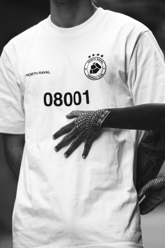 CLASSIC RAVAL 08001 FOOTBALL CLUB - WHITE