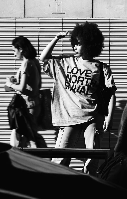 BIG LOVE GREY TEE